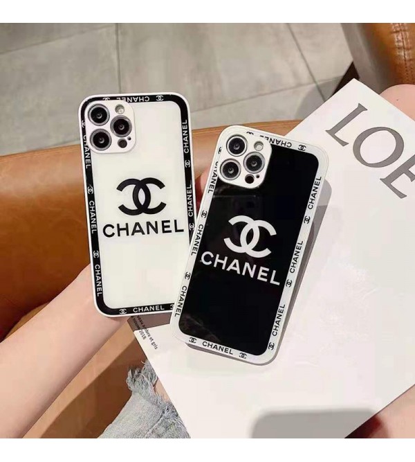 Chanel/シャネル ブランド iPhone 14/14 pro/14 pro max/se 第3世代ケース ルイヴィトン/LV 背面ガラス型  GUCCI/グッチ インスタ風 ジャケット型 黒白色 モノグラム柄 シンプル 耐衝撃 アイフォン14/14プロ/13/12/11/xr/xs/8/7カバー メンズ レディース