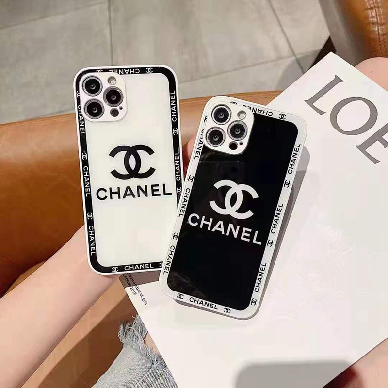 Chanel/シャネル ブランド iPhone 14/14 pro/14 pro max/se 第3世代ケース ルイヴィトン/LV 背面ガラス型  GUCCI/グッチ インスタ風 ジャケット型 黒白色 モノグラム柄 シンプル 耐衝撃 アイフォン14/14プロ/13/12/11/xr/xs/8/7カバー メンズ レディース