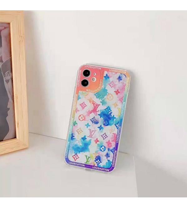 ルイヴィトン/LV ブランド iphone 13/13 pro/13 pro max/13 miniケース 個性 顔料柄 ジャケット型 クリアケース ファッション モノグラム かわいい 大人気 アイフォン13ミニ/13プロカバー レディース