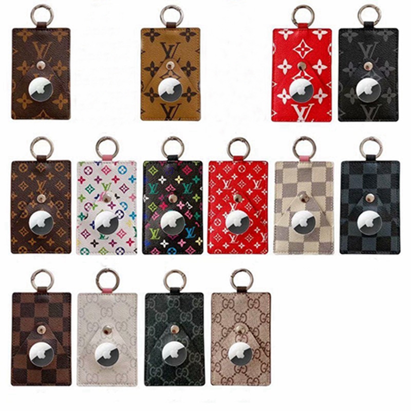 LV/ルイヴィトン ハイブランド Airtag保護カバー Gucci/グッチ アクセサリー カード収納 カラビナ付き エアタグケース レザー製 GPS 紛失防止 メンズ レディース