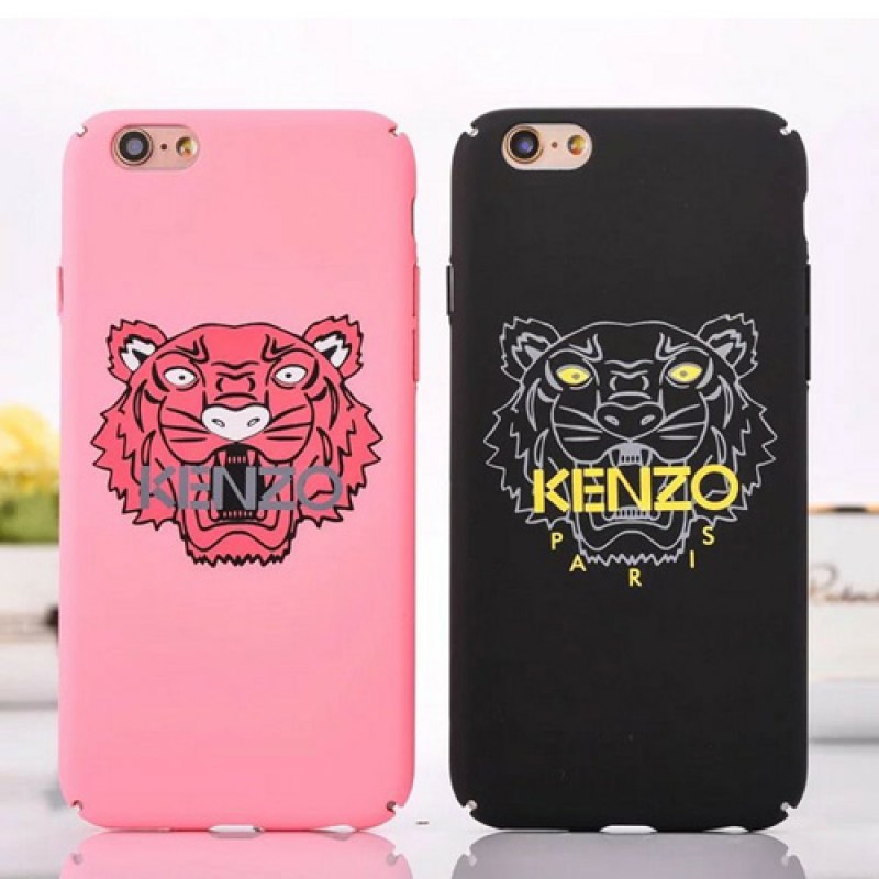 iphone 12ケースケンぞ iPhone7 plusケース タイガー iPhone8/8 plusカバー KENZO ブランド iPhone7ケース カップル かっこいい アイフォン6/6s 虎柄