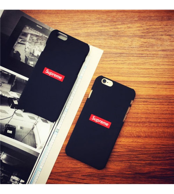 iPhone 12ケースブランド supreme アイフォン8ケース 黒 ジャケット iphone se2/7/7 plusカバー シュプリーム アイフォン6/6s iphone6/6s plus携帯ケース ペア