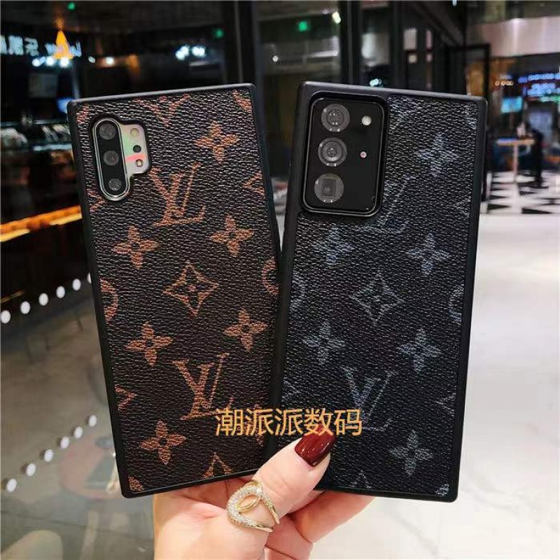 LV ペアお揃い galaxys20/ note10 s10/s9 plusケース ビジネス ストラップ付きアイフォンiphonex/8/7 plusケース ファッション経典 メンズ