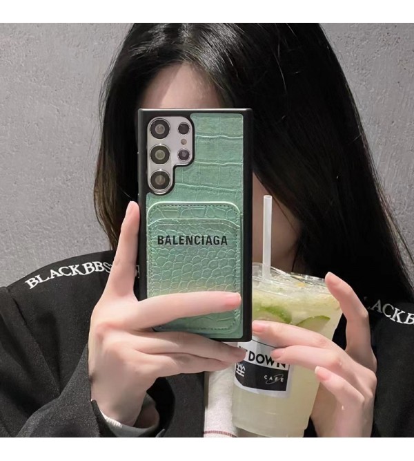 Balenciaga バレンシアガ男女兼用 Galaxy s24 ultraケース ブランドギャラクシーS23 s22 s24ウルトラ カバー レディース バッグ型 ブランドgalaxy a54 5gケース 大人気ブランドGalaxy A54 5Gケース 韓国風