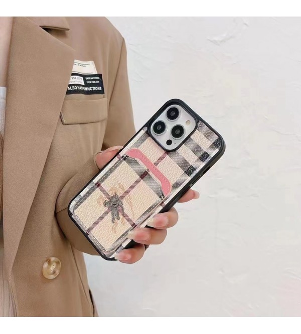 BURBERRY ブランド バーバリー iPhone 14/14 Pro/14 Pro Maxケース 騎士 カード入れ モノグラム 横縞柄 レザー製 ジャケット型 Galaxy S23/S23+/S23 Plus/S23 Ultra/S21/S20/Note20スマホケース 芸能人愛用 アイフォン14/13/12/11/X/XS/XR/8/7カバー 大人気 メンズ レディーズ 