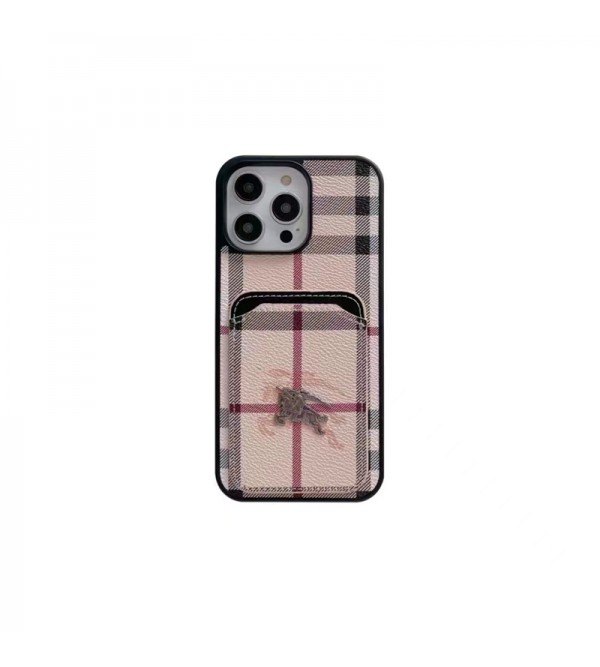 BURBERRY ブランド バーバリー iPhone 14/14 Pro/14 Pro Maxケース 騎士 カード入れ モノグラム 横縞柄 レザー製 ジャケット型 Galaxy S23/S23+/S23 Plus/S23 Ultra/S21/S20/Note20スマホケース 芸能人愛用 アイフォン14/13/12/11/X/XS/XR/8/7カバー 大人気 メンズ レディーズ 