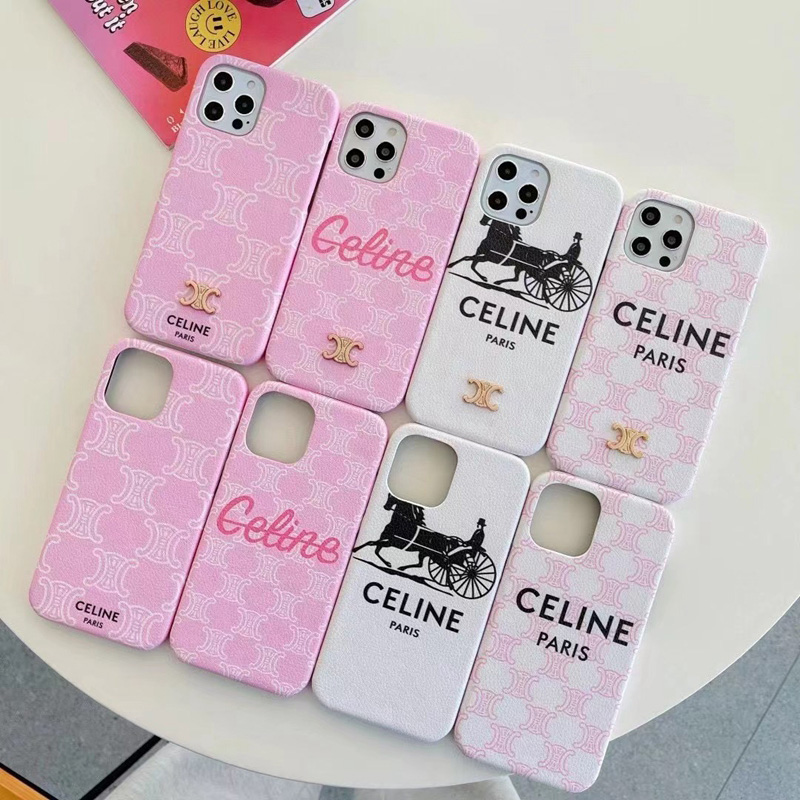 セリーヌ CELINE ブランド iphone 13 pro/13 pro max/13 miniケース キャリッジ レザー アイフォン13/12 pro max/11/x/8/7カバー コピー 大人気 メンズ レディーズ