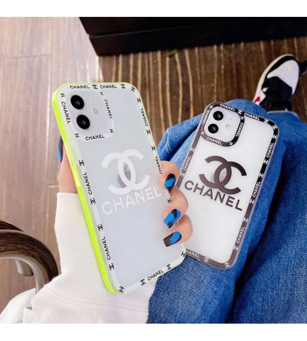 chanel/シャネル ブランド オフホワイト/off-white iphone13 pro max/13 mini/13proケース 可愛い ジャケット型 マット 取り外し可能 クリアケース モノグラム アイフォン13/13プロマックス/13ミニカバー 黒白色 ファッション メンズ レディース