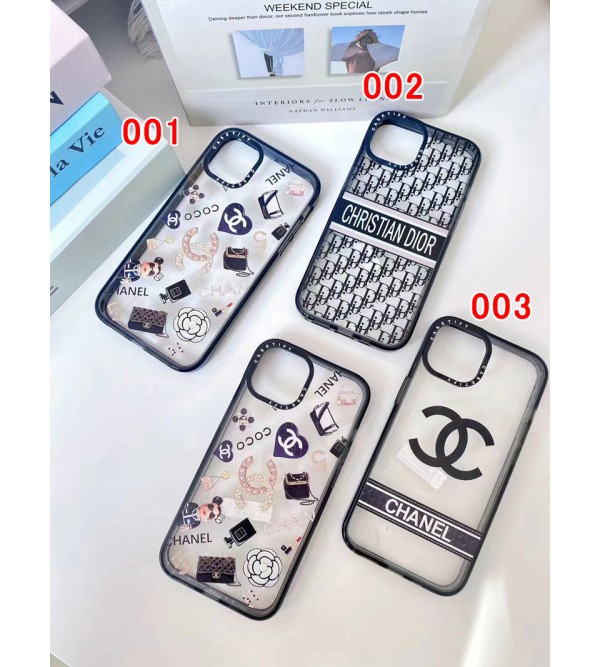 Chanel シャネル Dior ディオール ハイブランド iphone 14/14 pro/14 pro maxケース かわいい クリアケース 個性 モノグラム 潮流  韓国風 アイフォン14/13/12/11カバー ファッション メンズ レディーズ