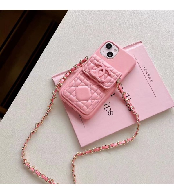 CHANEL シャネル ブランド iphone14/14 pro/14 pro maxケース 経典 カード収納 ストラップ付き レザー バッグ型 アイフォン14/14プロ/14プロ マックス/13/12/11カバー ジャケット型 女性向け ファッション 高級 人気 メンズ レディーズ