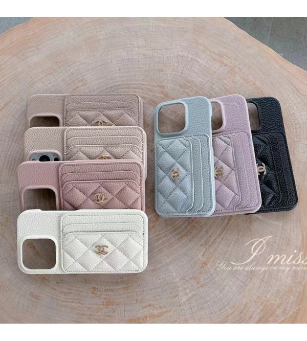 CHANEL/シャネル ブランド iPhone 14/14 Pro/14 Pro Maxケース 財布風 カードバッグ レザー製 Galaxy S23/S23+/S23 Plus/S22 Ultra/A54 5Gスマホケース モノグラム アイフォン14/14プロ/14プロ マックス/13/12/11カバー ファッション メンズ レディース