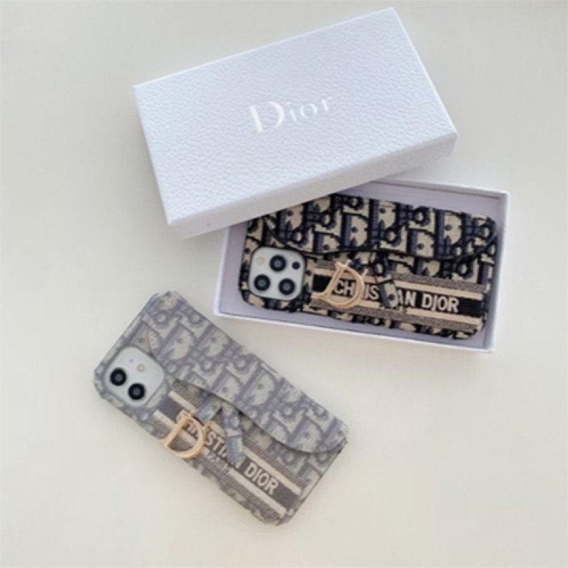 ディオール ブランド iphone14/14 PRO MAX/13/13 pro/13 mini/13 pro maxケース ハンドバンド付き ins風 DIOR バッグ かわいい カード入れ 