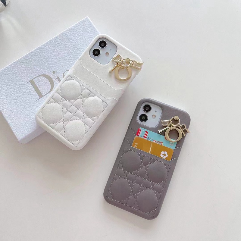 ディオール/Dior ブランド iphone se 第3世代/13 pro/13 pro max/13ケース モノグラム カード入れ  安い レザー アイフォン13/12/11/x/xs/xr/8/7カバー  大人気 メンズ レディーズ