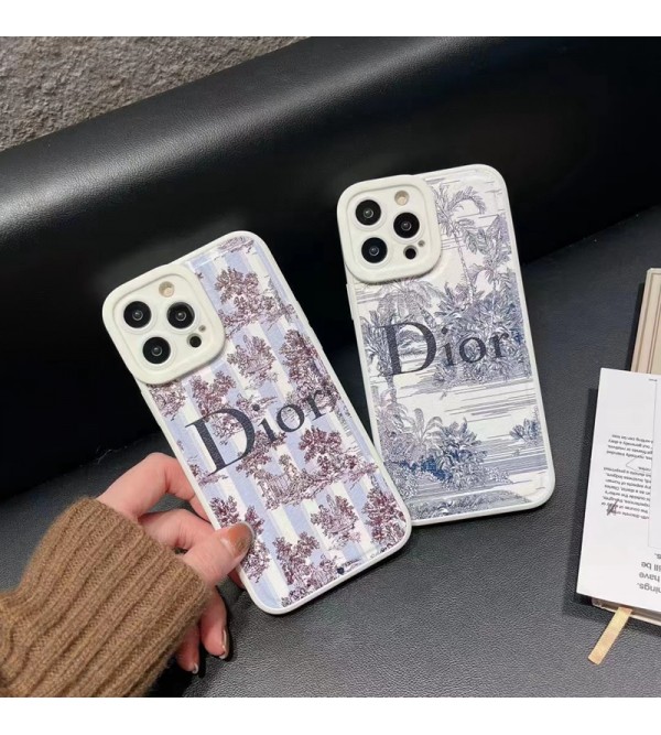 DIOR ハイブランド ディオール iphone 14/14 pro/14 pro maxケース 植物柄 モノグラム 個性 ジャケット型 アイフォン14/13/12/11カバー 芸能人愛用 ファッション メンズ レディース