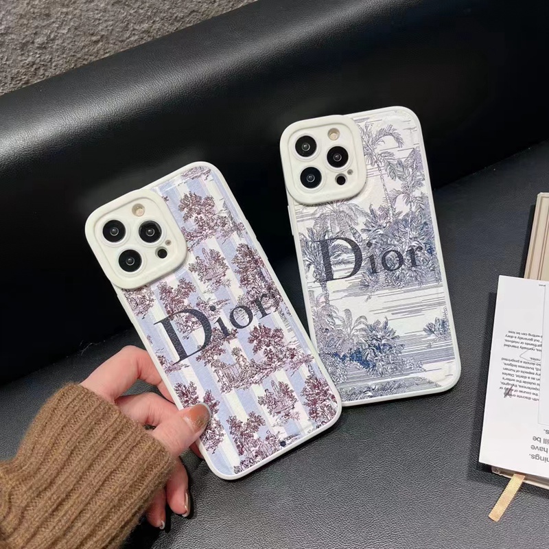 DIOR ハイブランド ディオール iphone 14/14 pro/14 pro maxケース 植物柄 モノグラム 個性 ジャケット型 アイフォン14/13/12/11カバー 芸能人愛用 ファッション メンズ レディース