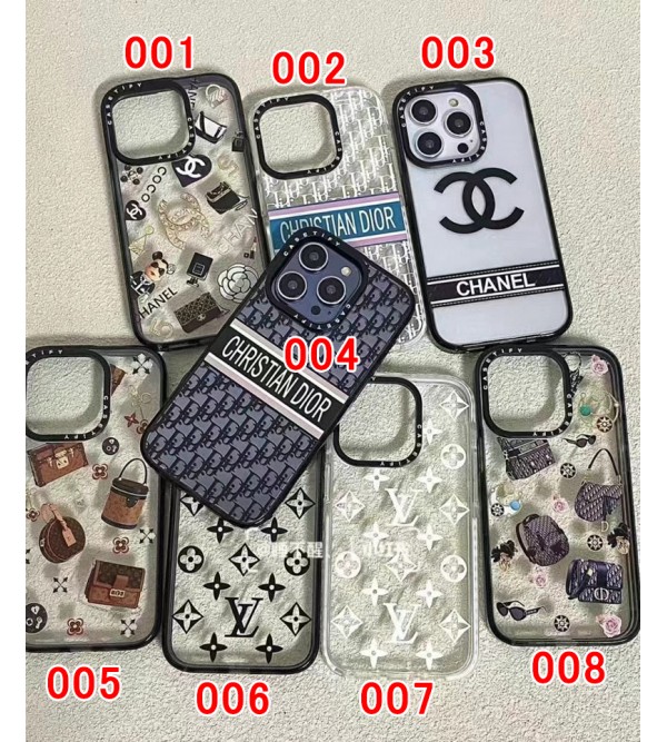 Chanel シャネル Dior ディオール LV ルイヴィトン ブランド iphone 14/14 pro/14 pro maxケース 韓国風 クリアケース 個性 モノグラム 潮流 アイフォン14/13/12/11カバー ファッション メンズ レディーズ