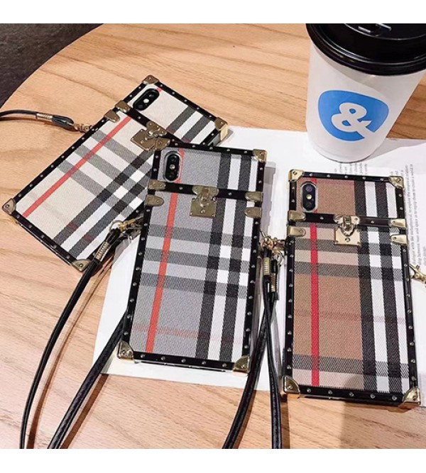 GUCCI/グッチ ブランド iphone13 mini/13 pro max/13 proケース DIOR/ディオール 個性 トランク型 蛇蜂柄 ストランプ付き BURBERRY/バーバリー レザー アイフォン13/12/11/x/xs/xr/8/7カバー おまけつき メンズ レディース 