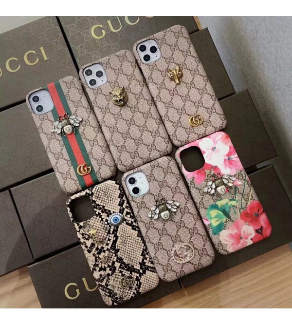 GUCCI/グッチ ブランド iphone 13/13pro/13 pro max/13 miniケース 可愛い 狐  ヒョウ デイオール/DIOR アイフォン13カバー ジャケット 蜂 蛇 花柄 シンプル  ファッション メンズ レディース