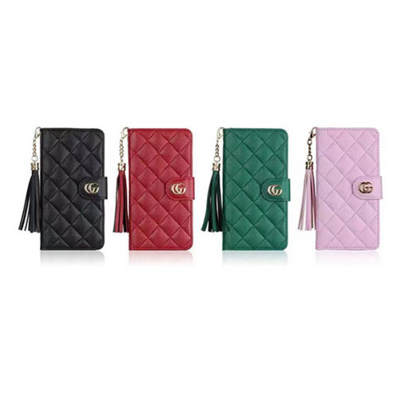 GUCCI/グッチ ハイブランド iphone 14/14 pro/14 pro max/14 plusケース 手帳型 カード収納 チェーン付き アイフォン14/13/se3/12/11/x/xr/xs/8/7ケース ファッション 人気 メンズ レディーズ