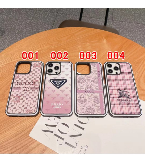 GUCCI/グッチ BURBERRY/バーバリー ブランド iphone 14/14 pro/14 pro maxケース PRADA/プラダ 馬車柄 モノグラム 猫 ジャケット型 アイフォン14/14プロ/14プロ マックス/13/12/11カバー セレブ愛用 メンズ レディーズ