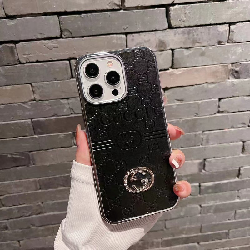 Gucci グッチ 男女兼用 人気 ブランド iphone15 14 13 12 proケース  手帳型 ストラップ付きブランド アイフォン15 8/7 plus se3 2 14 plus ケース 韓国風 アイフォン15 14 13 スマホケース インスタ風