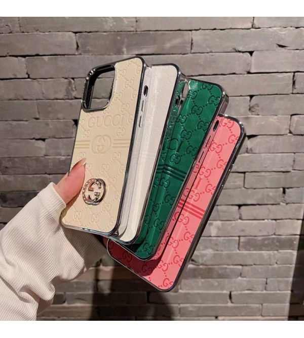 Gucci グッチ 男女兼用 人気 ブランド iphone15 14 13 12 proケース  手帳型 ストラップ付きブランド アイフォン15 8/7 plus se3 2 14 plus ケース 韓国風 アイフォン15 14 13 スマホケース インスタ風