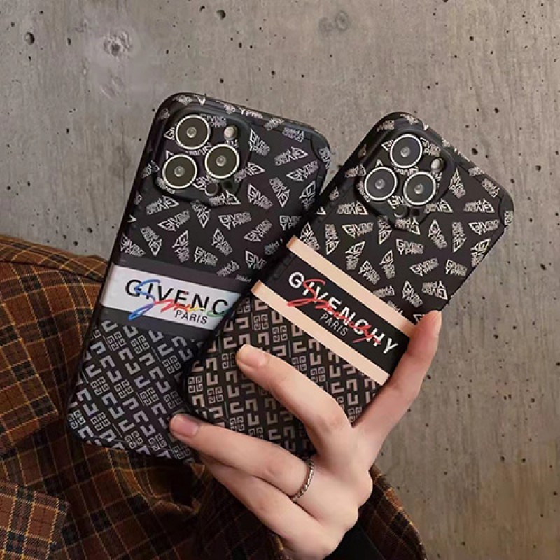 GIVENCHY ハイブランド iphone 13/13 pro/13 mini/13 pro maxケース 個性 ジバンシィ 韓国風 モノグラム 黒白 激安 ジャケット型 交換用 高級感 防塵 アイフォン13/12/11カバー 耐衝撃 IPHONE X/XS/XR/8/7スマホケース 芸能人愛用 コピー ファッション メンズ レディーズ