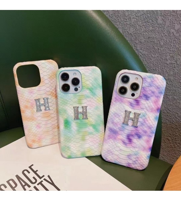 Hermes エルメスアイフォン15/14 13 12プロマックス ケース かわいい女性向け iphone15pro max xr xs max 8/7 plusケース ガラス型アイフォン15プラス 14ケース バッグ型