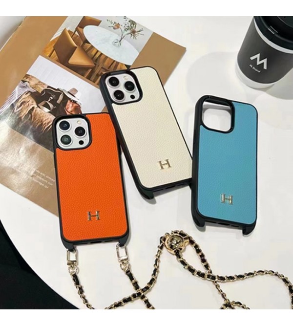 Hermes エルメスアイフォン15/14 13 12プロマックス ケース かわいい モノグラム iphone 15 14 plusケース 個性 アイフォン15 14 13 スマホケース インスタ風