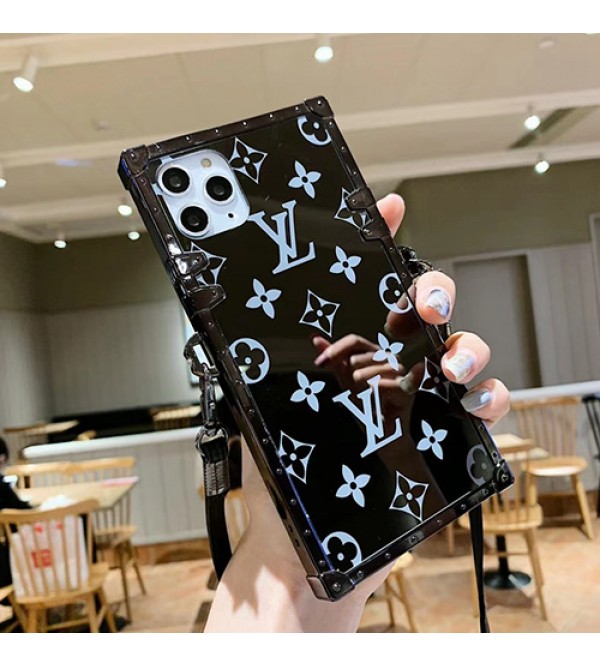 LV ルイヴィトン ハイブランド iphone 14/14 pro/14 pro max/14 max/13 miniケース 個性 トランク型 ストランプ付き アイフォン14/13/12/11/x/xs/xr/8 plusカバー おまけつき メンズ レディース 