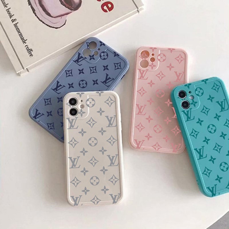 LV ルイヴィトン ブランド iphone 13 pro/13 pro max/13 miniケース かわいい モノグラム ジャケット型 カラー シリコン製 アイフォン13/12/11/x/xs/xr/8/7カバー 全面保護 ファッション メンズ レディース