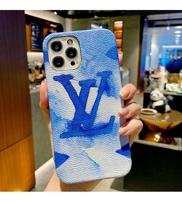 LV/ルイヴィトン ブランド iphone 13/13 pro/13 mini/13 pro maxケース 芸能人愛用 ジャケット型 経典 水彩風 大人気 モノグラム アイフォン13/12 pro/12 pro max/11/se2カバー  墨絵 ファッション IPHONE X/XS/XR/8/7スマホケース メンズ レディース