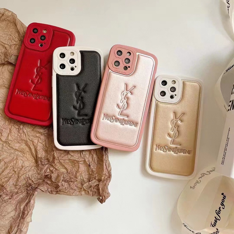 YSL イブサンローラン iphone14Pro max/14Pro/14/14Plusケース レザー 純色 Yves Saint Laurent アイフォン14/13/12/11/x/xs/xr/8+/7+カバー 光沢スマホケース 手触り良い レディース