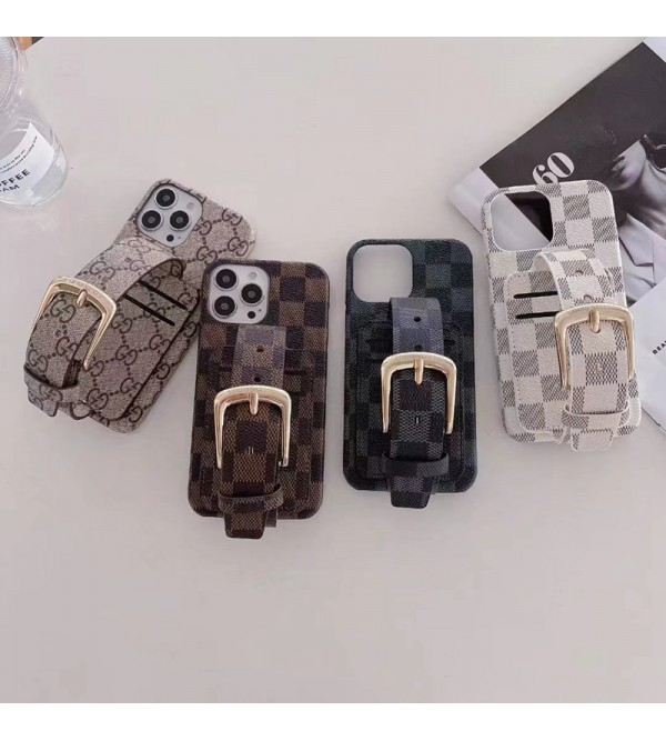 Gucci/グッチ LV/ルイヴィトン ブランド Iphone 14/14 pro/14 pro maxケース レザー カード入れ ケース 革 ハンドヘルド付き GalaxyS22/S22+/S22 UltraNote20/Note20 Ultraカバー 耐衝撃 カード入り ギャラクシー アイフォン スマホケース メンズ レディース