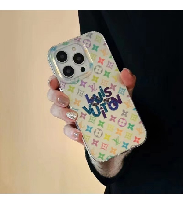 LV ルイヴィトン ブランド iphone 14/14 pro/14 pro max/14 Plusケース クリア 透明感 モノグラム ジャケット型 スマホケース カラー色 アイフォン14プロ マックス/13/12/11カバー メンズ レディーズ