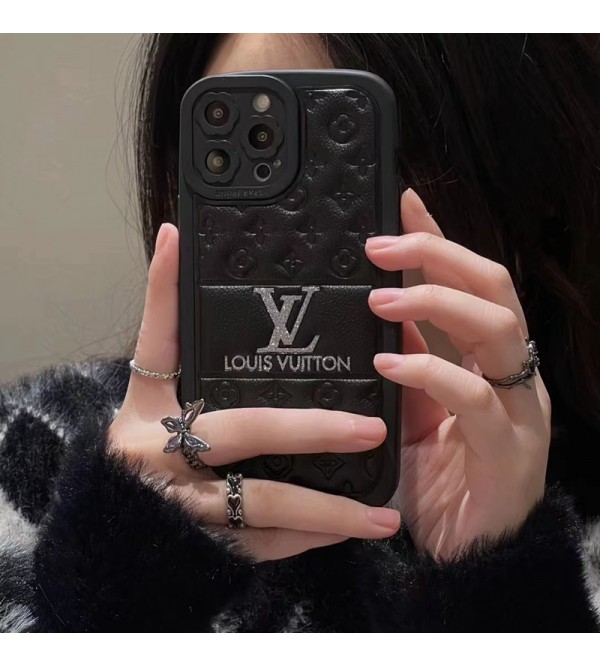 LV ハイブランド ルイヴィトン iphone 14/14 pro/14 pro maxケース かわいい モノグラム ソフト 高級 アイフォン14/13/12/11カバー ファッション メンズ レディーズ