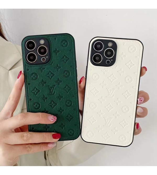 LV ブランド ルイヴィトン iphone 14/14 pro/14 pro max/14 plusケース おしゃれ 背面レザー モノグラム ジャケット型 黒白緑 アイフォン14/13/12/11/x/xs/xr/8 plus/7カバー 大人気 メンズ レディーズ 