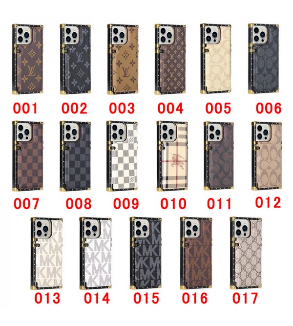 Coach/Gucci/Burberry/MK/LV ブランド iphone 14 pro max/14 pro/14ケース おしゃれ トランク型 カード入れ 手帳風 レザー スタンド機能 モノグラム ルイヴィトン コーチ グッチ バーバリー マイケル・コース アイフォン14プロマックス/14プロ/14/13/12/11スマホケース セレブ愛用 保護 ファッション メンズ レディース