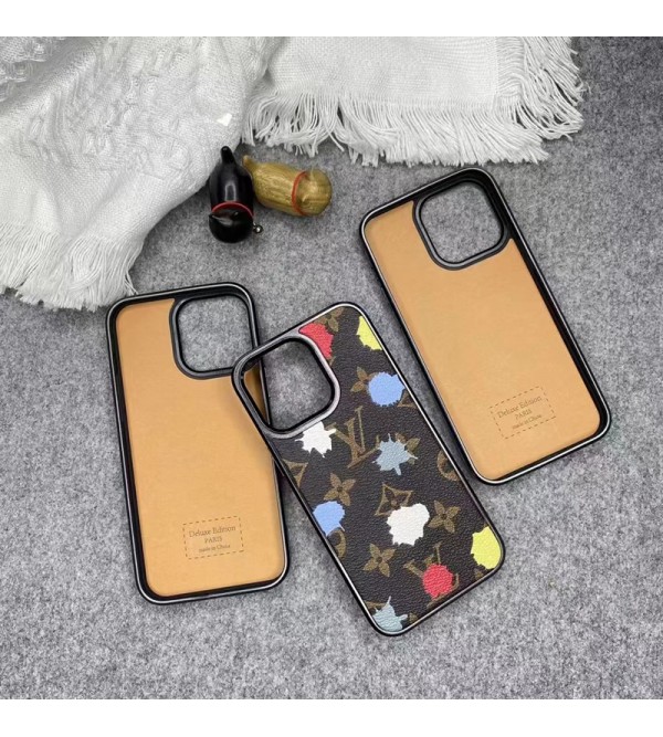 LV ハイブランド ルイヴィトン iPhone 14/14 Pro/14 Pro Maxケース かわいい カラー顔料 モノグラム柄 ジャケット型 アイフォン14/14プロ/14プロマックス/13/12/11カバー 激安 ファッション メンズ レディース