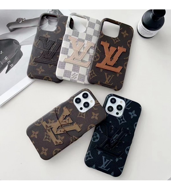 LV ブランド ルイヴィトン iPhone 14/14 Pro/14 Pro Max/14 Plusケース かわいい カード入れ レザー モノグラム ジャケット型 アイフォン14/14プロ/14プロ マックス/14プラス/13/12カバー コピー ファッション メンズ レディース 