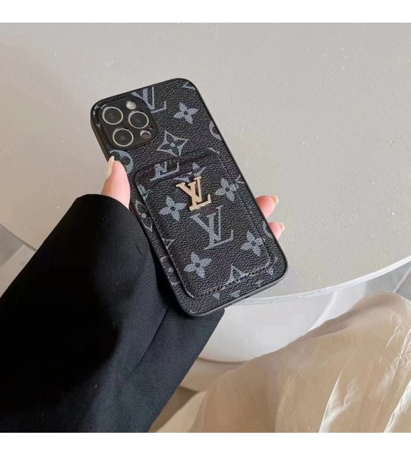 LV ルイヴィトン GUCCI グッチ ブランド iPhone 14/14 Pro/14 Pro Maxケース かわいい カード入れ レザー製 モノグラム ジャケット型 アイフォン14/14プロ/14プロマックス/13/12/11カバー コピー ファッション メンズ レディース