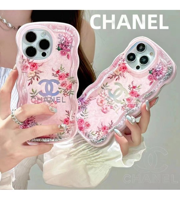 Chanel/シャネル Louis Vuitton/ルイヴィトン ブランド iphone 14/14 pro/14 pro maxケース 流れ クリア 花 きらきら 蝶結び柄  LV カラー色 モノグラム アイフォン14/13/12/11カバー ファッション メンズ レディーズ