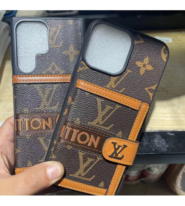 LV ブランド ルイヴィトン iPhone 15/14/14 Pro/14 Pro Maxケース 可愛い 財布 カード収納 レザー Galaxy S23/S23プラス/S23ウルトラ/S22/S21/S20スマホケース 小銭入れ モノグラム ジャケット型 アイフォン15/14プロ マックス/14プロ/14/13/12/11/X/8/7カバー 激安 女性向け ファッション レディース