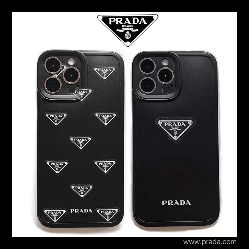 PRADA プラダ ブランド iphone 13/13 pro/13 pro maxケース シンプル ビジネス セレブ愛用 モノグラム 激安スマホケース アイフォン13/12/11/x/xs/xr/8/7カバー ファッション メンズ レディース