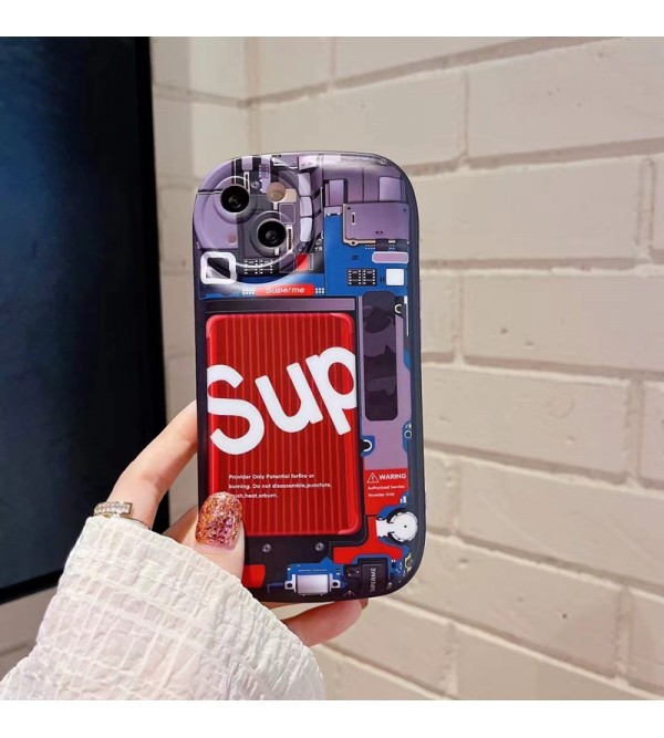 SUPREME/シュプリーム ハイブランド OFF-WHITE/オフホワイト iphone 13/13 pro/13 pro maxケース 個性 楕円風 スーツケース柄 ジャケット型 モノグラム ファッション メンズ レディーズ