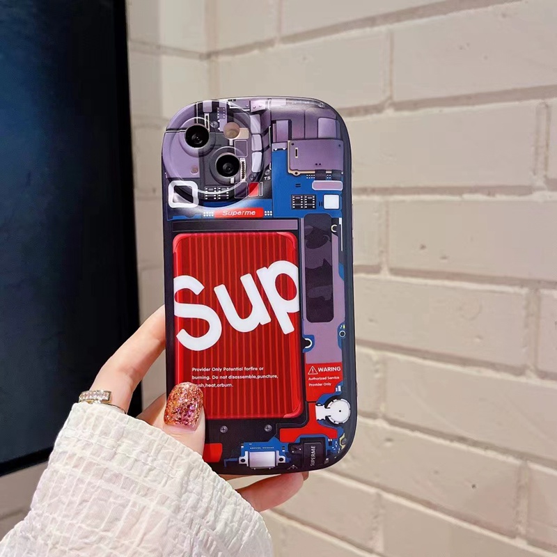 SUPREME/シュプリーム ハイブランド OFF-WHITE/オフホワイト iphone 13/13 pro/13 pro maxケース 個性 楕円風 スーツケース柄 ジャケット型 モノグラム ファッション メンズ レディーズ