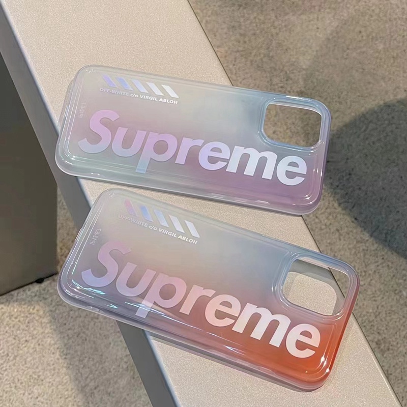 Supreme シュプリーム ハイブランド iphone 14/14 pro/14 pro max/14 plusケース かわいい  クリアケース 純色 モノグラム 潮流  韓国風 アイフォン14/13/12/11カバー ファッション メンズ レディーズ