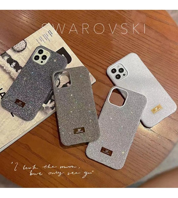 Swarovski ブランド スワロフスキー iphone13 pro/13 mini/13 pro maxケース 贅沢風 きらきら ジャケット型 アイフォン13/12 pro max/11/x/xs/xrケース 女性向けカバー メンズ レディース