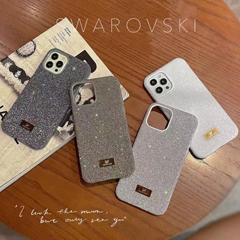 Swarovski ブランド スワロフスキー iphone13 pro/13 mini/13 pro maxケース 贅沢風 きらきら ジャケット型 アイフォン13/12 pro max/11/x/xs/xrケース 女性向けカバー メンズ レディース