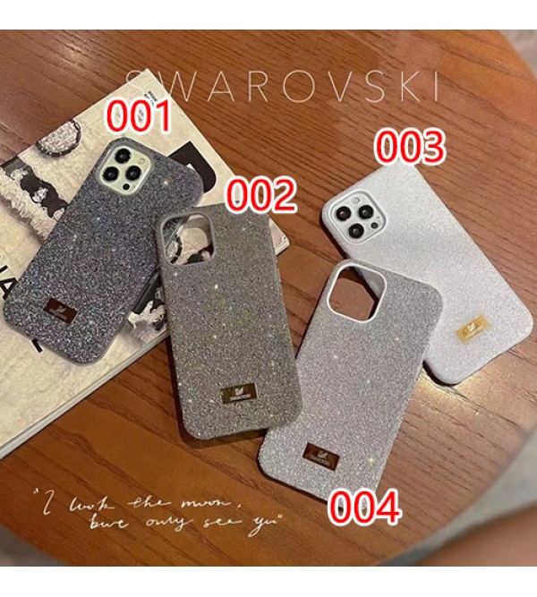 Swarovski ブランド スワロフスキー iphone13 pro/13 mini/13 pro maxケース 贅沢風 きらきら ジャケット型 アイフォン13/12 pro max/11/x/xs/xrケース 女性向けカバー メンズ レディース